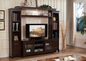 ACME 91090_KIT Halden - Entertainment Center - Merlot