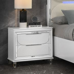 ACME BD02318 Tarian - Nightstand - Pearl White