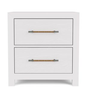 Riverside Furniture 30768 Rosalie - 2 Drawer Nightstand - White