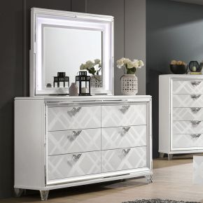 Furniture of America FOA7147WH-D Emmeline - Dresser - White