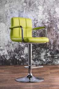 Furniture of America CM-BR6917LM Corfu - Bar Stool - Lime