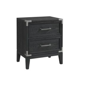 Intercon LG-BR-N2402-WST-C Laguna - Nightstand - Weathered Steel
