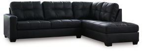 Benchcraft® 17004S2 Benchcraft® 17004S2 Barlin Mills - 2-Piece Sectional With Raf Corner Chaise - Carbon
