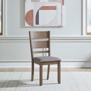 Liberty Furniture 182WT-C1501S Liberty Furniture 182WT-C1501S Brook Bay - Slat Back Upholstered Side Chair - Sandstone