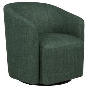 Coaster Fine Furniture 903222 Mossbrook - Fabric Upholstered Swivel Accent Chair - Green