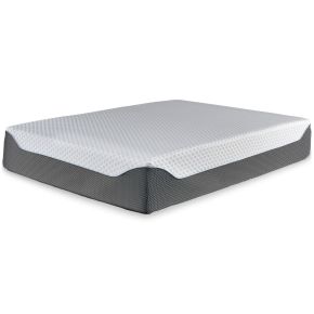Sierra Sleep® by Ashley M71431 14 Inch Chime Elite - White / Blue - Ultra Plush Queen Mattress