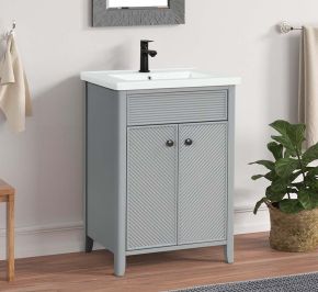 ACME AC01173 Eirlys - Sink Cabinet - Gray Finish