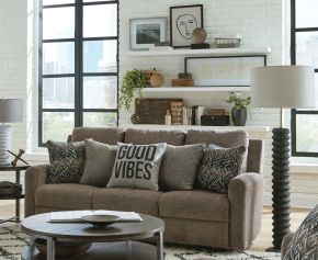 Catnapper 61631-1894/19-2364/48 Calvin - Power Reclining Sofa - Otter