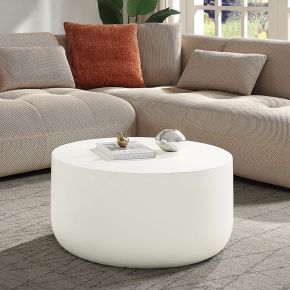 ACME LV03780 Dustan - Coffee Table - Natural White
