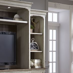 Liberty Furniture 498-ER00T Morgan Creek - Right Pier Top - White