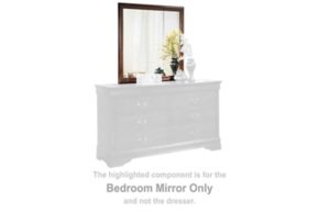 Signature Design by Ashley® B376-36 Alisdair - Bedroom Mirror - Reddish Brown