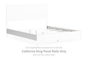 Signature Design by Ashley® B427-94 Binterglen - California King Panel Rails - White