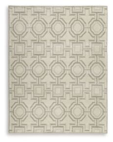 Ashley Furniture R407321 Maconville - 8' x 10' Rug - Ivory / Gray
