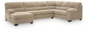 Ashley Furniture 24203S1 Ashley Furniture 24203S1 SimpleJoy - 3-Piece Sectional With LAF Corner Chaise - Sand