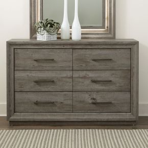 Liberty Furniture 272-BR31 Horizons - 6 Drawer Dresser - Gray