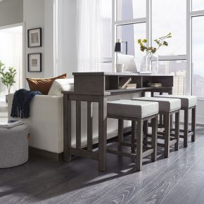 Liberty Furniture 686-OT-4PCS Tanners Creek - 4 Piece Dining Room Set - Graystone