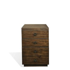 Riverside Furniture 28036 Perspectives - Mobile File Cabinet - Brushed Acacia