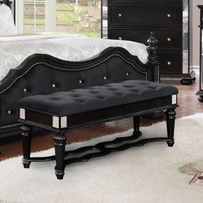 Furniture of America CM7194BK-BN Azha - Bench - Black