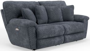 Catnapper 61481-1933/38 Paxon - Deep Seat Power Reclining Sofa With Power Adjustable Headrest - Smoke