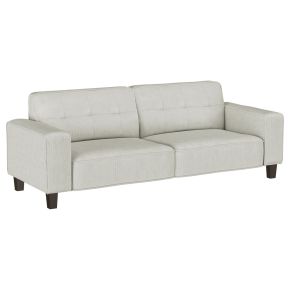 Coaster Fine Furniture 509647 Deerhurst - Upholstered Track Arm Tufted Sofa - Greige