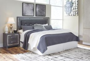 Signature Design by Ashley® B214-58 Lodanna - King/Cal King UPH Panel HDBD - Gray