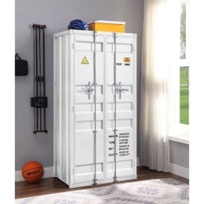 ACME 37889 Cargo - Wardrobe - White - 67"