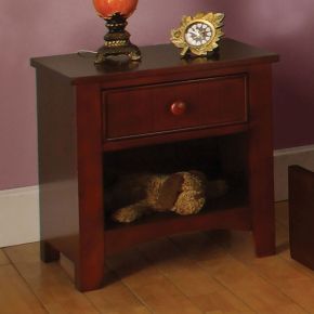 Furniture of America CM7905CH-N Omnus - Nightstand - Cherry