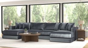 Jackson 2245/75/31/76-23 Remington - 4 Piece Modular Double Chaise Sectional - Slate