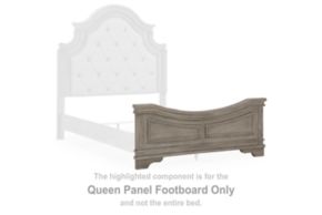 Signature Design by Ashley® B751-54 Lodenbay - Queen Panel Footboard - Antique Gray