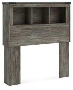 Signature Design by Ashley® B4480-63 Frandern - Twin Bookcase Headboard - Gray