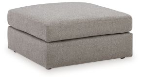 Benchcraft® 8470408 Lindon - Oversized Accent Ottoman - Smoke