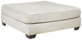 Signature Design by Ashley® 1960408 Rawcliffe - Oversized Accent Ottoman - Parchment