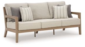 Signature Design by Ashley® P560-838 Hallow Creek - Sofa With Cushion - Driftwood