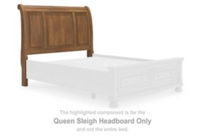 Signature Design by Ashley® PCB779-77 Feddinger - Queen Sleigh Headboard - Medium Brown