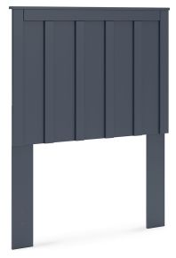 Ashley Furniture EB1528-155 Simmenfort - Twin Panel Headboard - Navy Blue