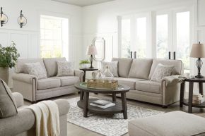 Signature Design by Ashley® 37307/38/35/20/14 Gaelon - 4 Pc. - Sofa, Loveseat, Chair, Ottoman - Dune