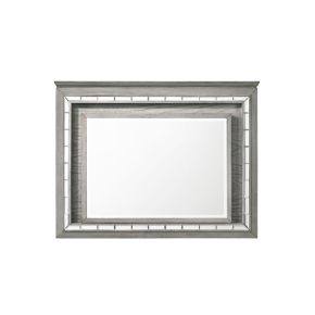 ACME 21824 Antares - Mirror - Light Gray Oak