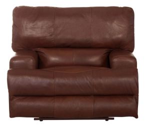 Catnapper 45807-1283/19-3083/19 Catnapper 45807-1283/19-3083/19 Wembley - Italian Leather Match Lay Flat Recliner - Walnut