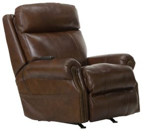 Catnapper 645402-1269/59-3069/59 Vito - Power Headrest Power Rocker Reclining With CR3 Heat / Massage / Lumbar - Brown