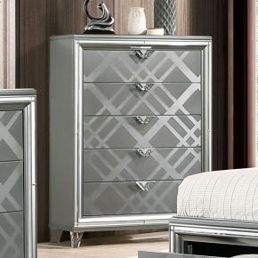 Furniture of America FOA7147C Emmeline - Chest - Silver