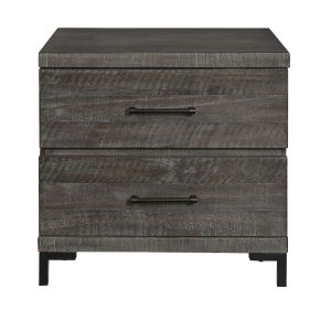 Samuel Lawrence Furniture S826-050 Austin - 2 Drawer Nightstand With USB - Dark Brown
