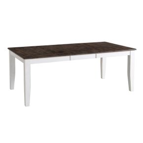 Intercon KA-TA-4278B-GWH-C Intercon KA-TA-4278B-GWH-C Kona - Dining Table - Gray / White