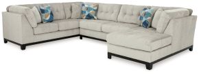 Benchcraft® 33004S2 Benchcraft® 33004S2 Maxon Place - 3-Piece Sectional With Raf Corner Chaise - Stone