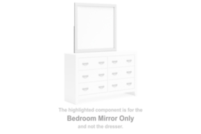 Signature Design by Ashley® B427-36 Binterglen - Bedroom Mirror - White