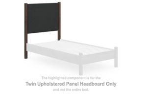 Signature Design by Ashley® PCB2614-53 Pamytta - Twin Upholstered Panel Headboard - Brown