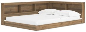 Ashley Furniture EB1866B5 Ashley Furniture EB1866B5 Deanlow - Full Bookcase Storage Bed - Honey