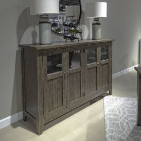 Liberty Furniture 826-CB6642 Midland Falls - Buffet - Rustic Brown