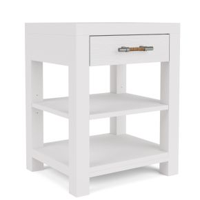 Riverside Furniture 30769 Rosalie - 1 Drawer Nightstand - White