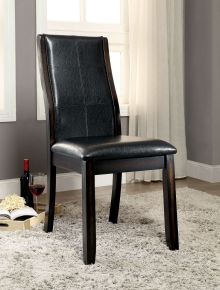Furniture of America CM3339DK-SC-2PK Townsend - Side Chair (Set of 2) - Brown Cherry