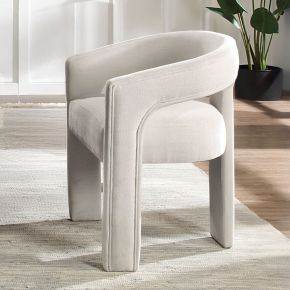 ACME DN02856 Gamarya - Side Chair (Set of 2) - White Chenille